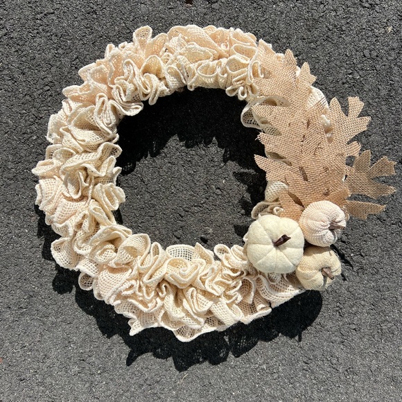 Other - Lovely Neutral Fall Wreath